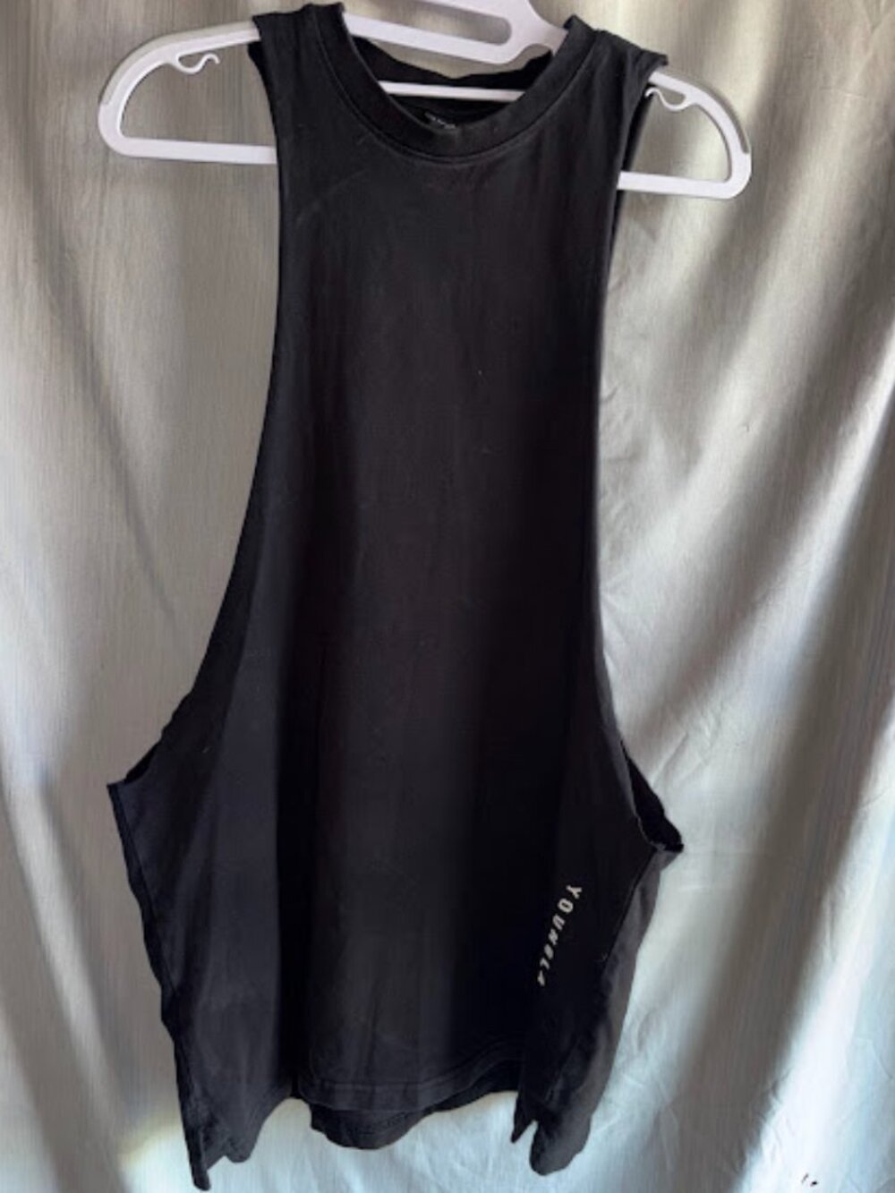 YoungLA Muscle Tank - Black- Size Large